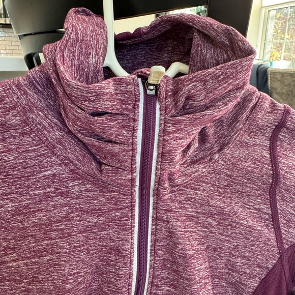 Lululemon Athletica Heathered Maroon Sweatshirt - Picture 3 of 5